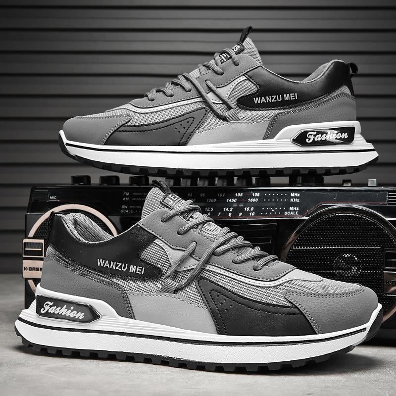 Moderne sneakers uomo casual, uniscono leggerezza e traspirabilità per la primavera.