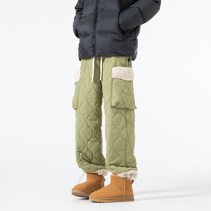 Pantaloni da montagna uomo, taglio dritto, caldi e protettivi, per sci e abbigliamento da neve sportivo.