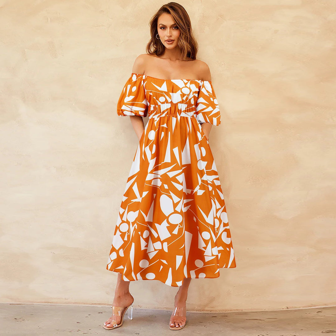 Vestito donna midi aderente monospalla plissettato, un capo di moda chic per un look raffinato e moderno.