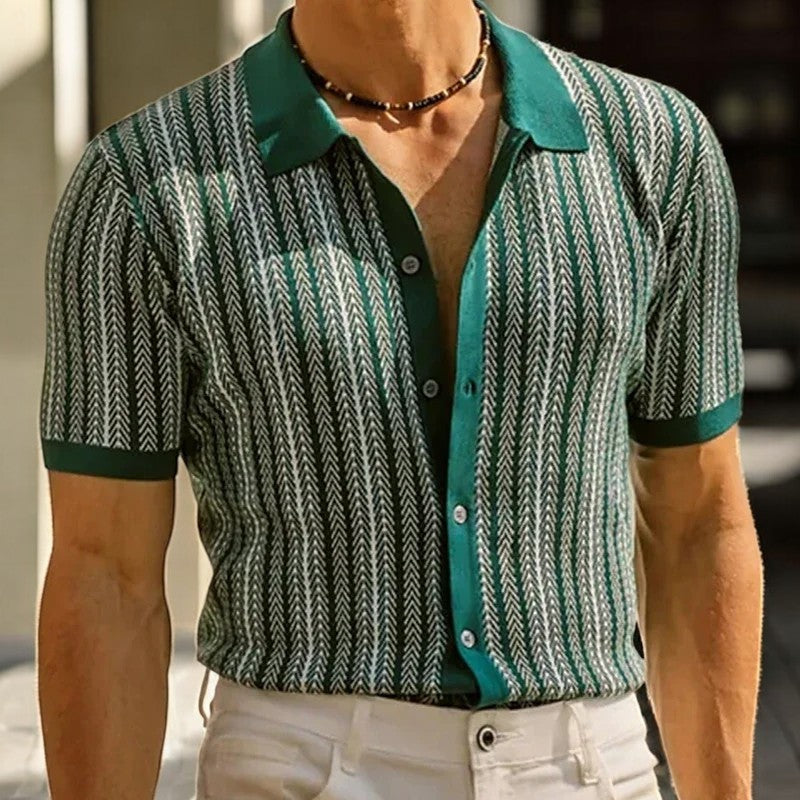Camicia uomo versatile, maniche lunghe, per tutte le stagioni, elegante per ufficio e comoda per tempo libero.