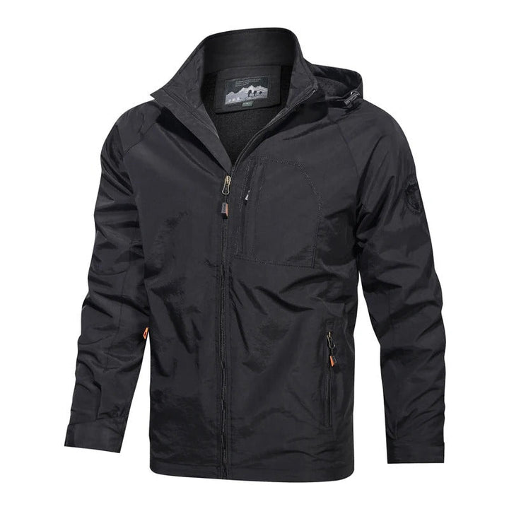 Giacca estiva casual da uomo, leggera e traspirante, ideale per il viaggio e le escursioni. Disponibile in nero, verde, blu.