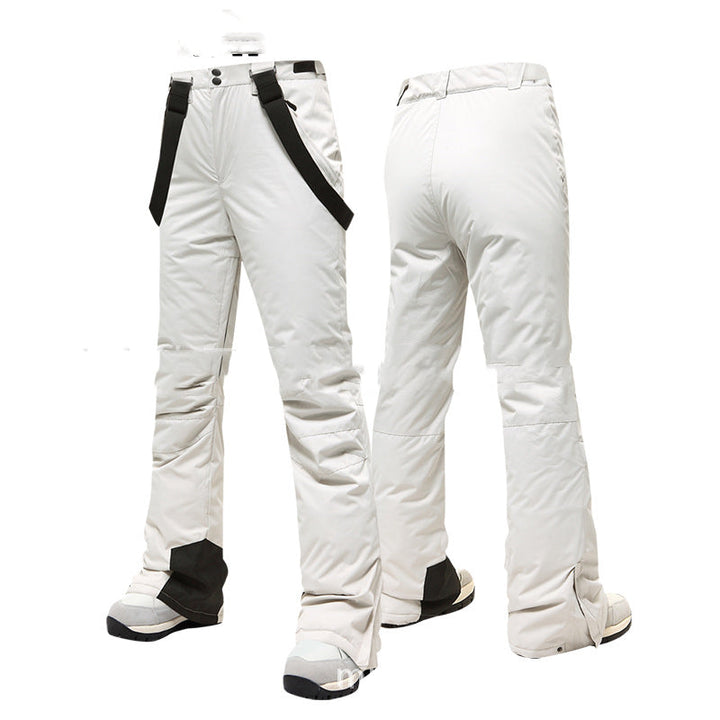 Pantaloni sci donna impermeabili e traspiranti, ideali per sport invernali sulla neve.