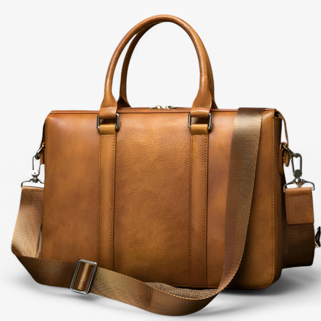 Borsa da lavoro donna nera, versatile e chic, ideale come portadocumenti e borsa quotidiana con tracolla.