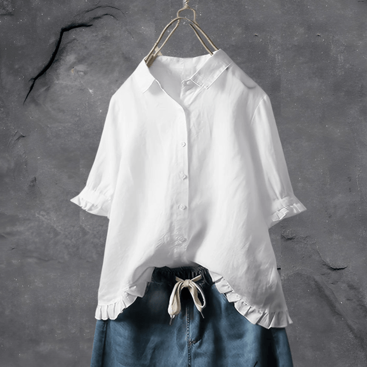Moda ufficio: camicia elegante donna, dal comfort duraturo e stile versatile. Indispensabile.
