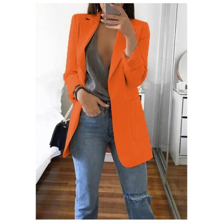 Blazer donna versatile, perfetto per un look elegante autunnale/invernale.