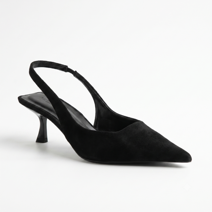 Tacchi a punta raffinati per donna, ideali per outfit professionali in ufficio o serate eleganti e di moda.