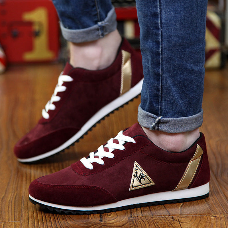 Scarpe casual uomo con suola ammortizzata e lacci, per un comfort duraturo ogni giorno.