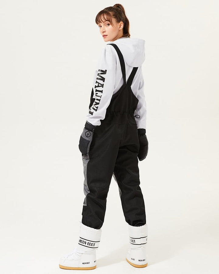 Pantaloni sci unisex regolabili per comfort e protezione su neve. Caldi, resistenti e impermeabili per sport invernali.