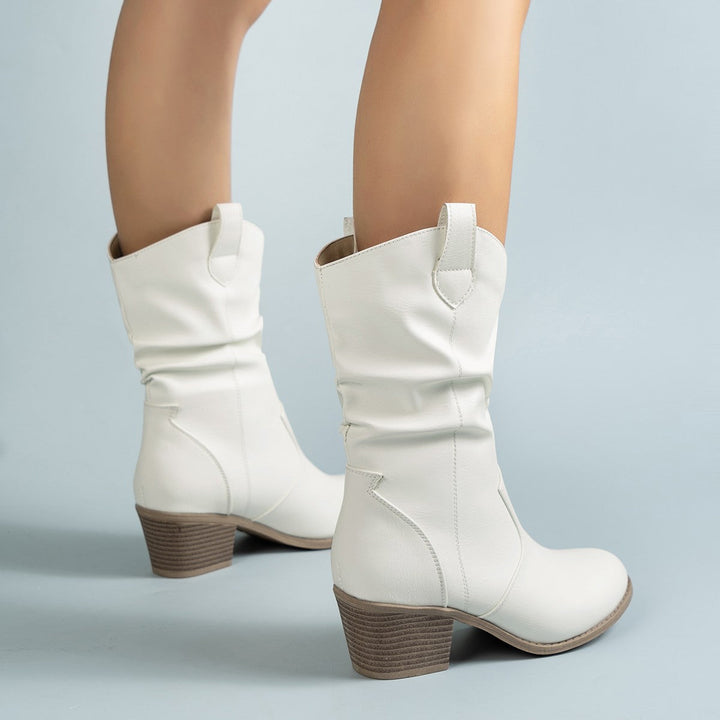 Stivali cowboy donna ortopedici: comfort antiscivolo, supporto piedi, stile western per moda e avventura.
