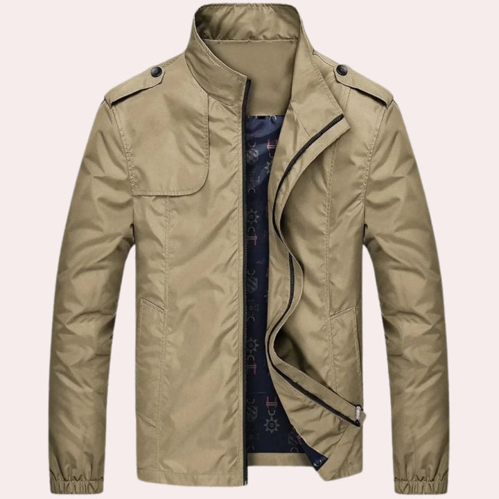 Giacca leggera da uomo per primavera/autunno, protegge dal vento, ideale per ogni avventura.