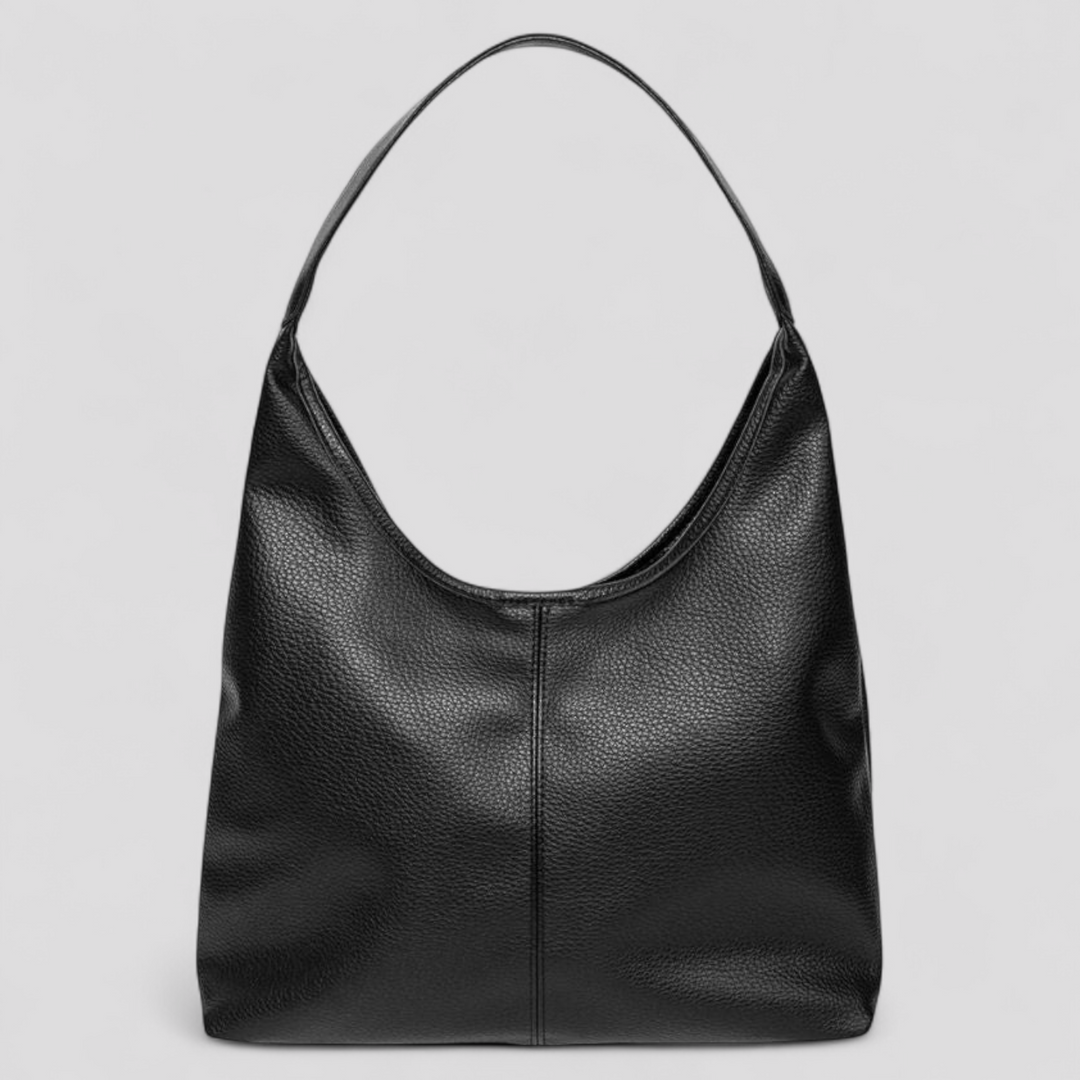 Borsa hobo donna minimal, elegante e versatile, perfetta accessorio moda quotidiano.