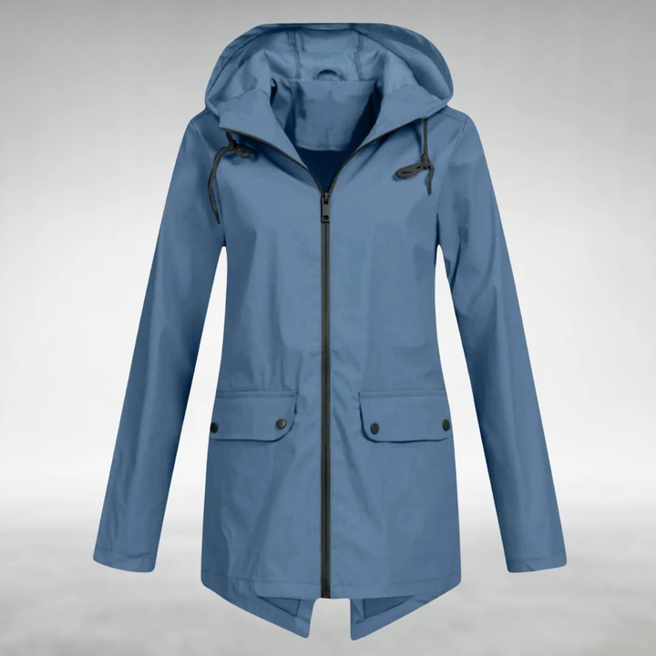 Giacca donna impermeabile ed elegante, perfetta per affrontare ogni stagione con stile. Ottima per viaggi e casual.