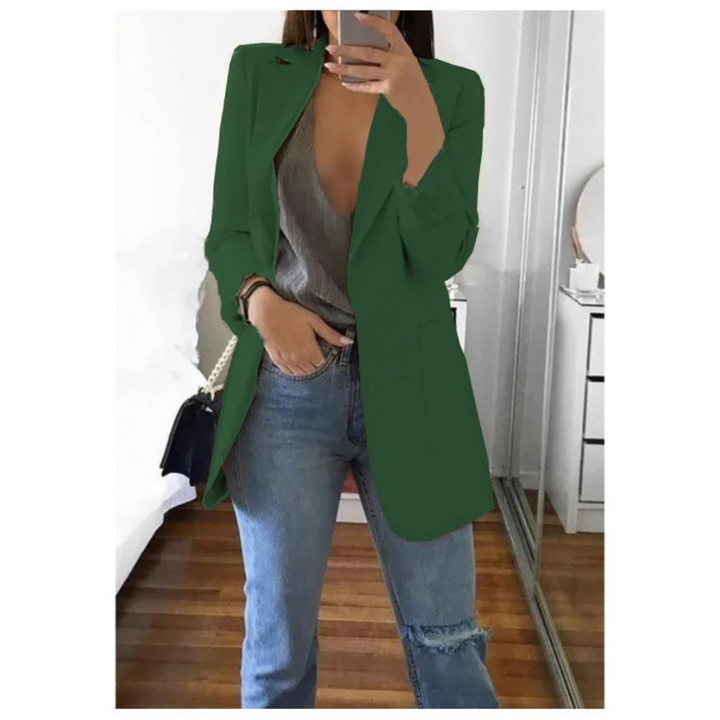 Giacca blazer donna elegante, ideale per un outfit sofisticato e professionale.