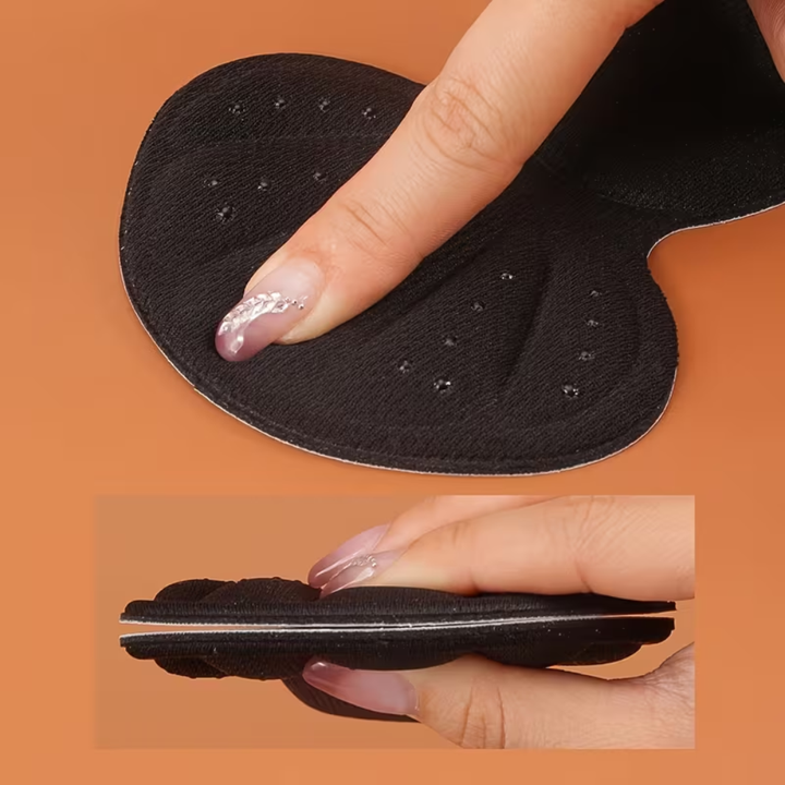 Set di cuscinetti salvatacco morbidi adesivi, ideali per ogni tipo di calzatura unisex, migliorano la vestibilità.