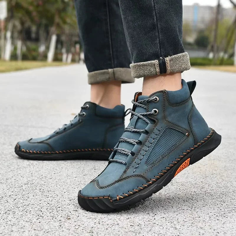 Scarpe da ufficio uomo eleganti, con supporto plantare e suola antiscivolo per comfort.
