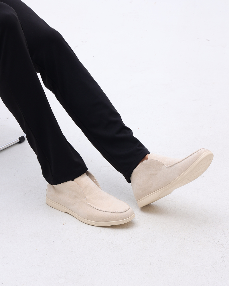 Polacchini uomo modello Monza, stivali eleganti per calzature maschili autunno comfort.