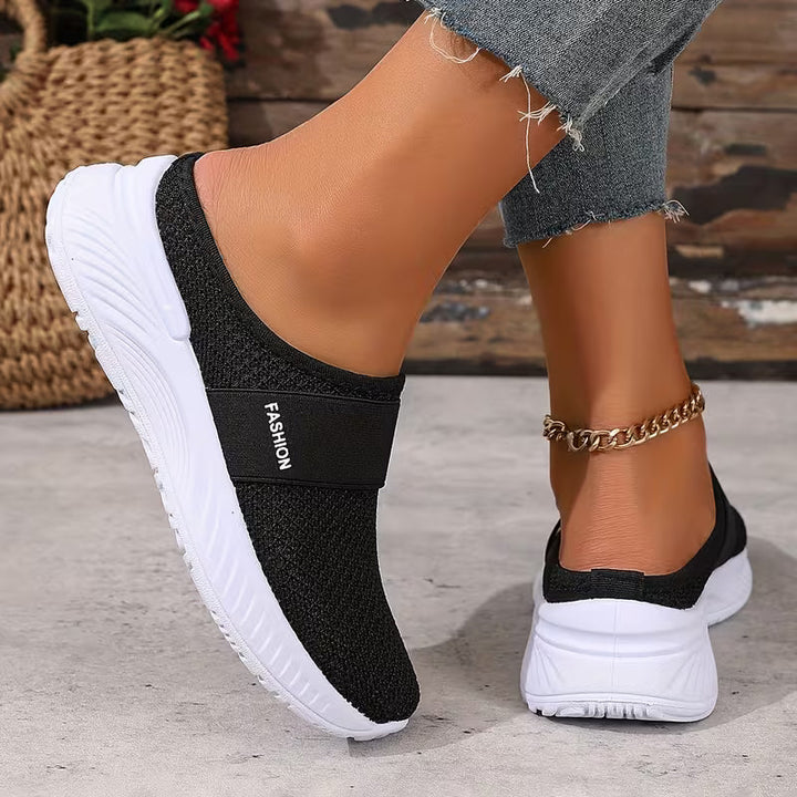 Calzature casual chic donna Como con plateau, per un look versatile e alla moda.