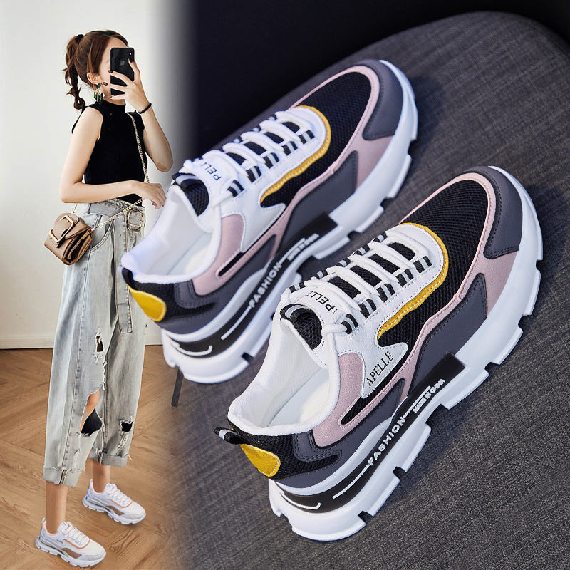 Scarpe primavera donna casual, tacco medio e antiscivolo, perfette per il comfort e la moda quotidiana.