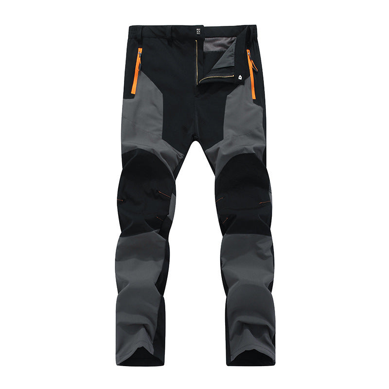 Pantaloni uomo tecnici impermeabili e antivento, perfetti per trekking e outdoor in autunno. Tessuto stretch.