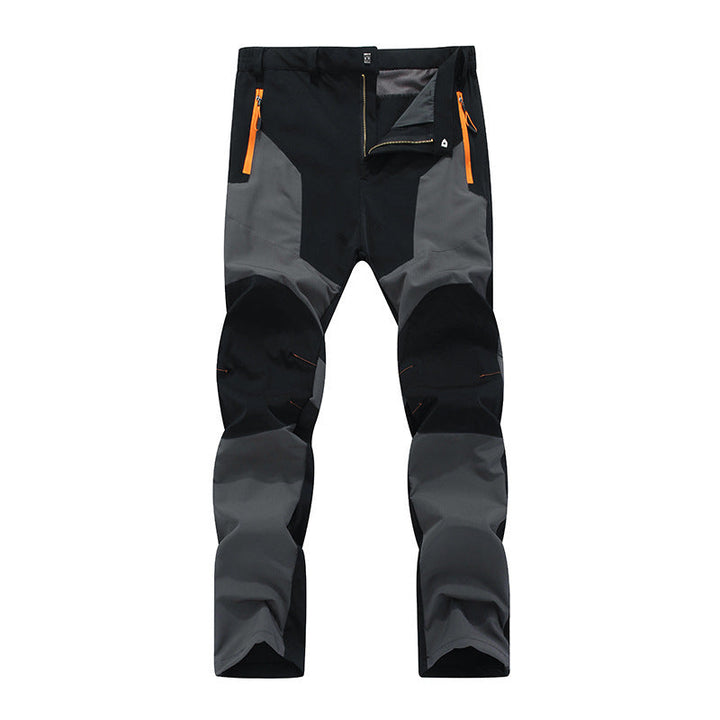 Pantaloni uomo tecnici impermeabili e antivento, perfetti per trekking e outdoor in autunno. Tessuto stretch.