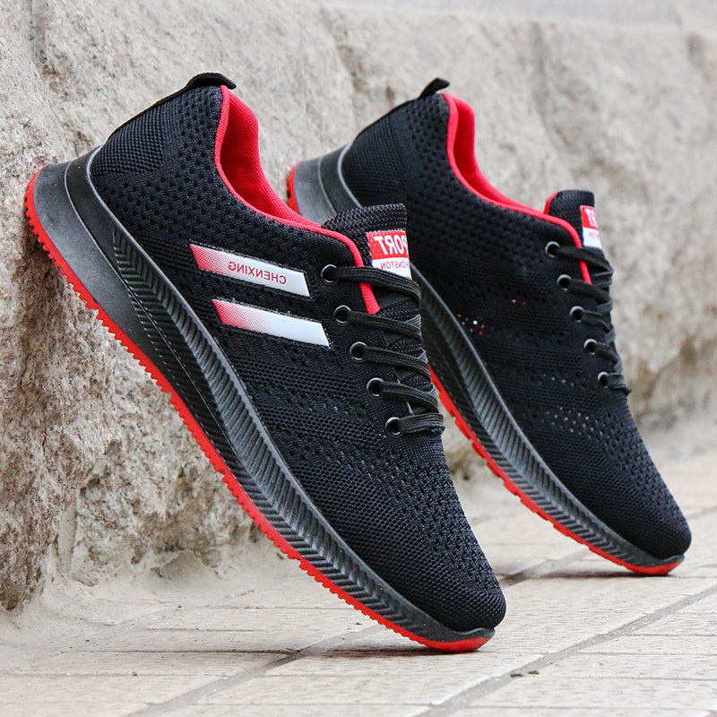 Scarpe sportive uomo per running, trazione affidabile e suola antiscivolo, ideali per ogni passo.