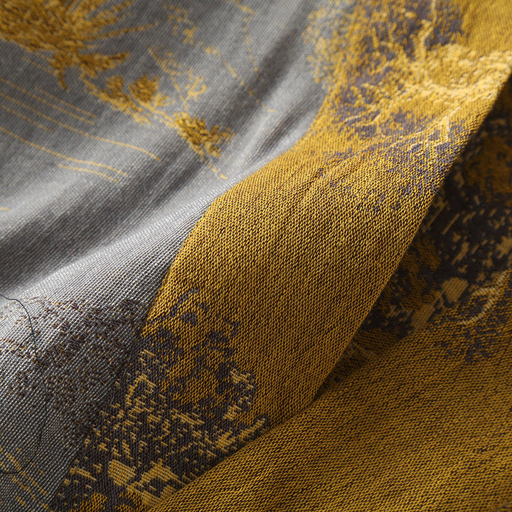 Accappatoio kimono retrò traspirante unisex, ottimo per relax, spa e lounge a casa.