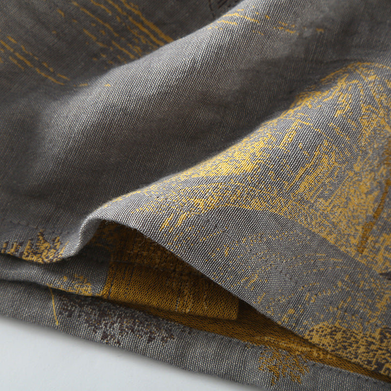 Accappatoio kimono retrò unisex, leggero, traspirante e dotato di cintura, per ogni occasione di relax.