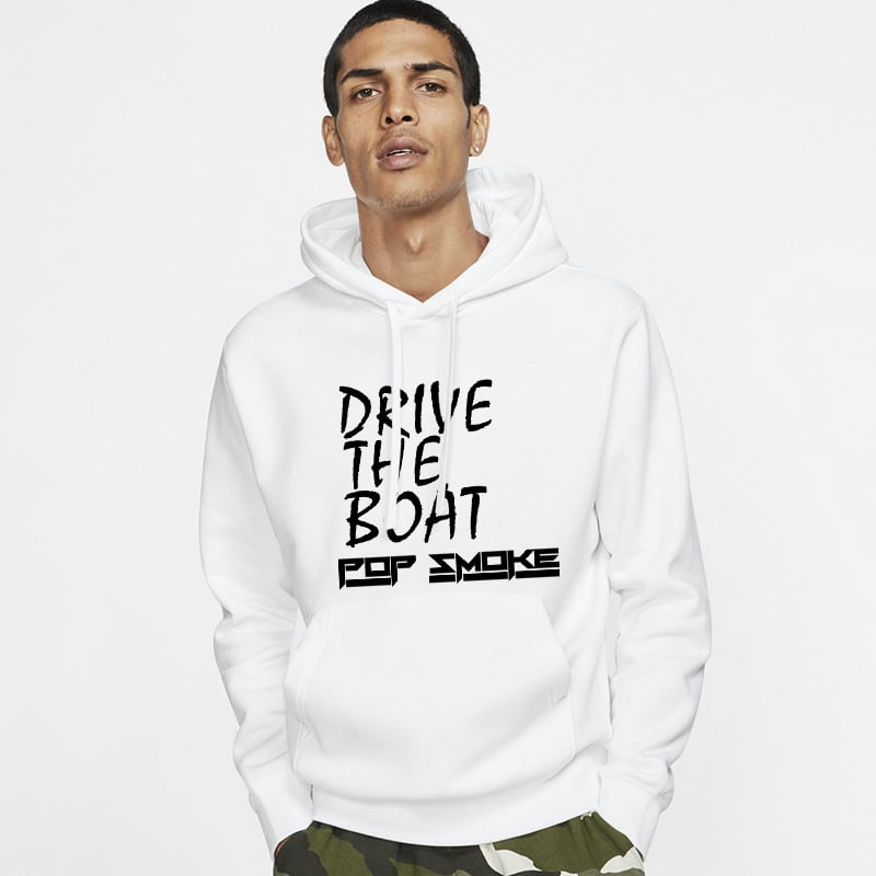 Felpa da uomo con cappuccio, pullover frontale con stampa unica, capo d'abbigliamento casual alla moda per ogni giorno.