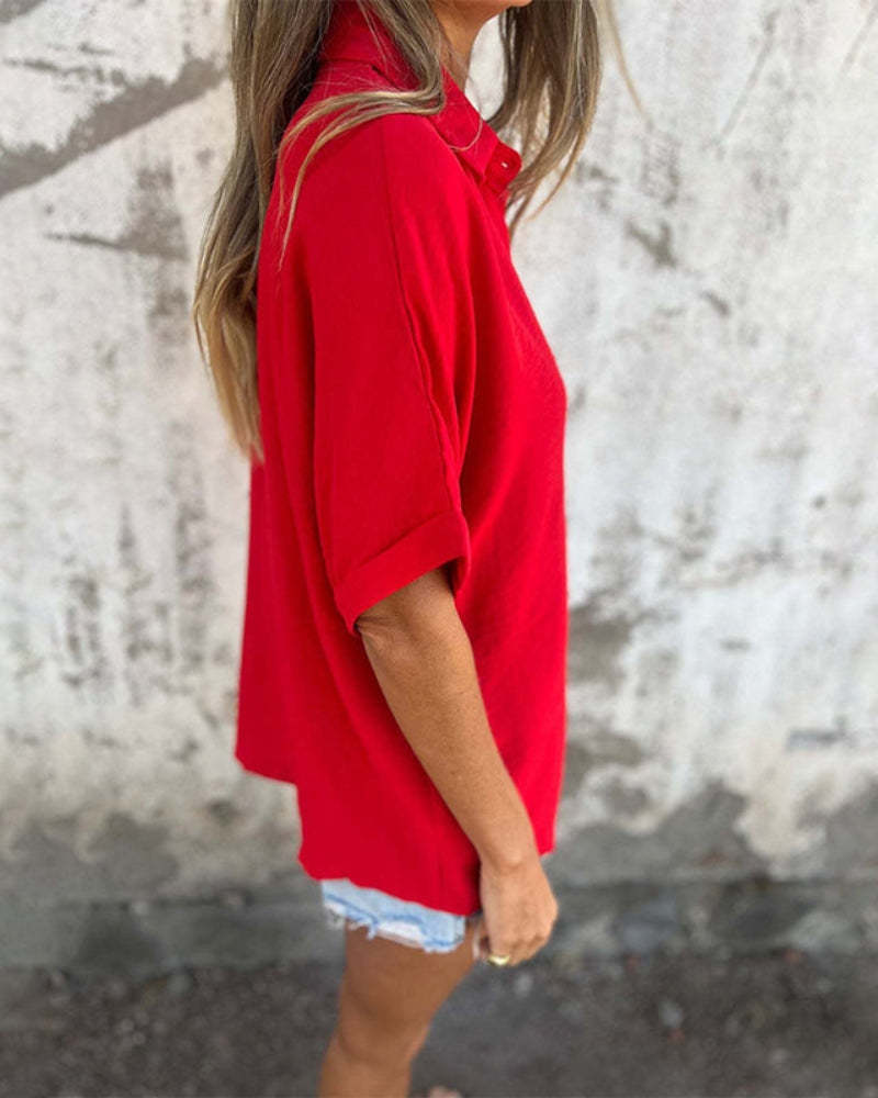 Camicetta colorata donna, estiva e leggera. Un tocco di moda versatile per la tua primavera elegante.