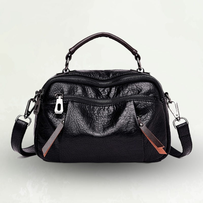 Splendida borsa a mano donna multicolore, tracolla regolabile e removibile, per un tocco di eleganza.