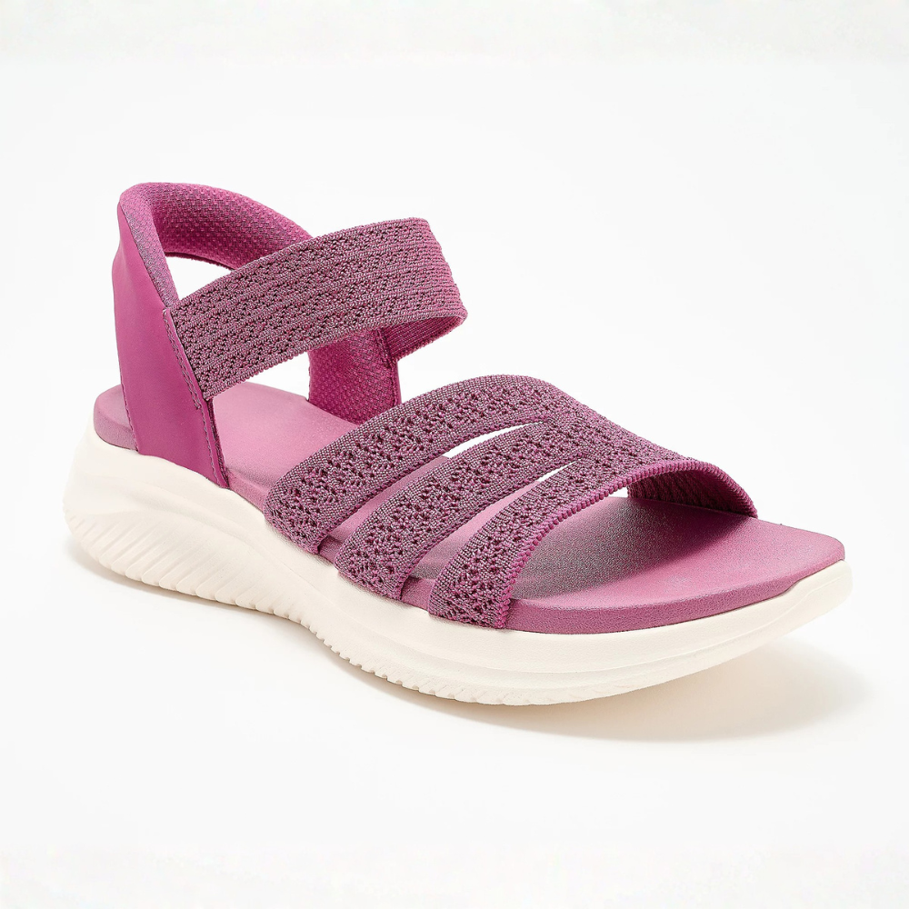 Sandali donna ultra sportivi per il massimo comfort quotidiano. Ideali per lunghe passeggiate estive.