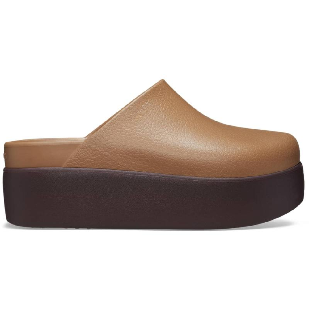 Zoccoli donna con plateau, stile casual per un look estivo e comodo. Calzature versatili per ogni giorno.
