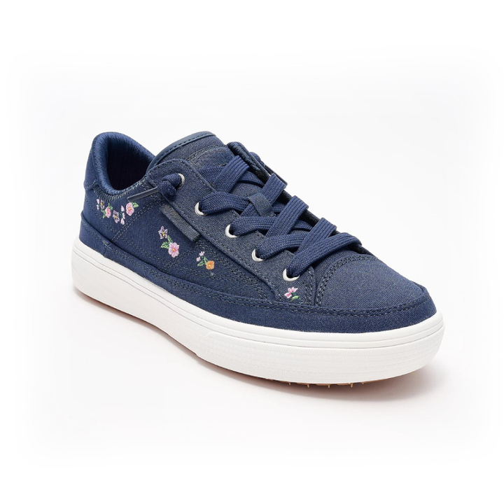 Sneakers donna Côte D'Azur ricamate, perfette per un comfort quotidiano e uno stile casual elegante.