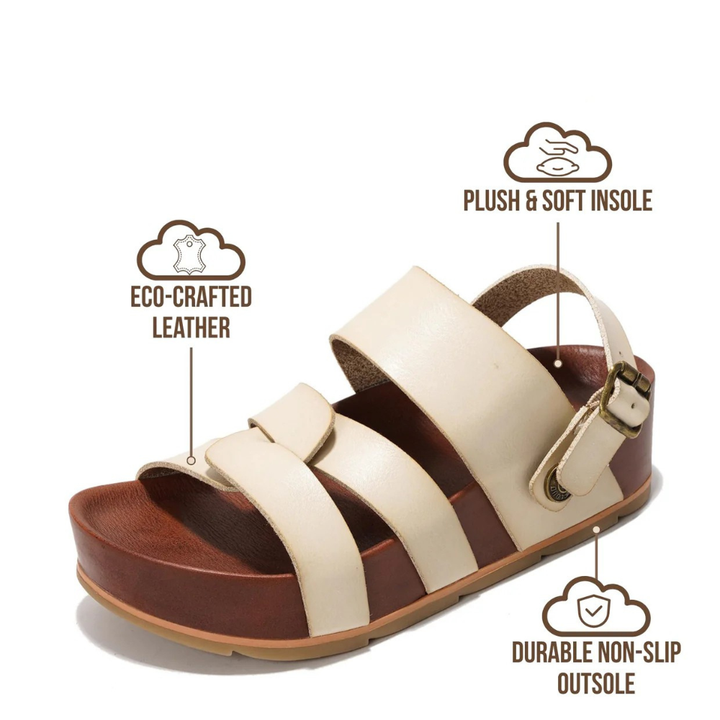 Sandali donna con fibbia, perfetti per lo stile quotidiano, combinano moda casual e comfort estivo.