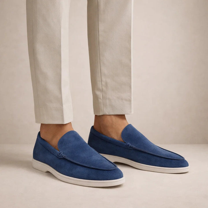Mocassini uomo perfetti per l'ufficio, scarpe slip-on casual che garantiscono comfort e un look professionale.