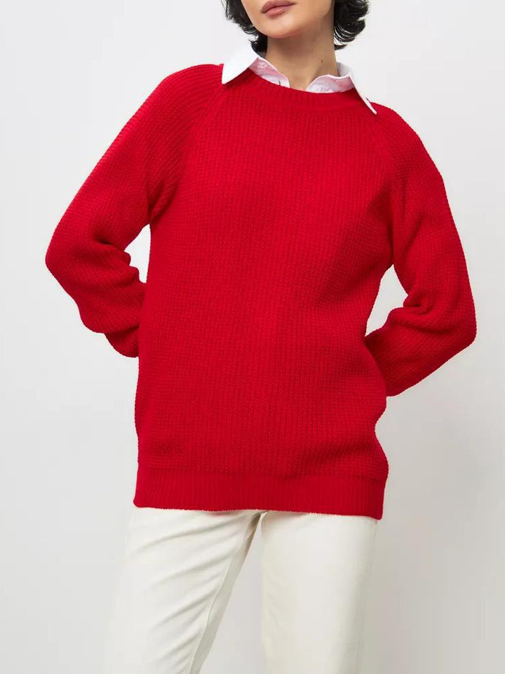Maglione donna caldo e versatile in taglie forti, maglia spessa per il massimo comfort invernale.