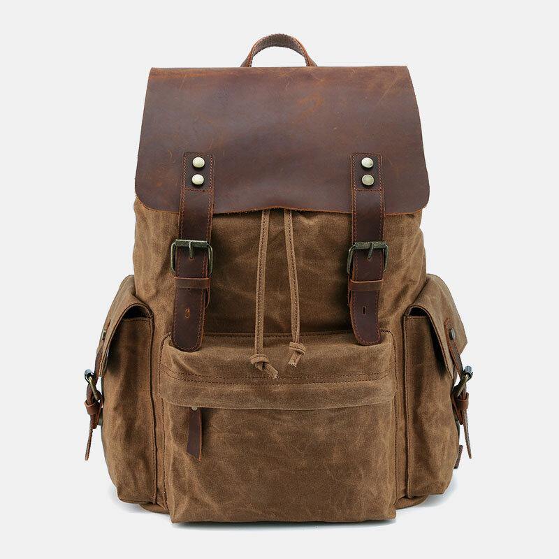 Zaino ergonomico porta laptop 15,6 pollici, spallacci comodi, fibbie sicure. Ideale per lunghi tragitti.