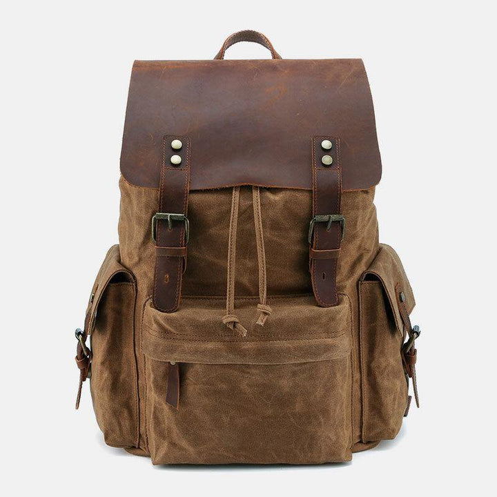 Zaino ergonomico porta laptop 15,6 pollici, spallacci comodi, fibbie sicure. Ideale per lunghi tragitti.