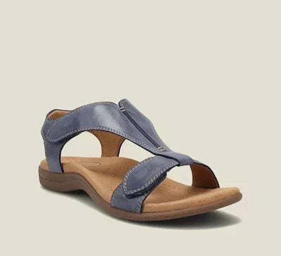 Calzature estive donna leggere con zeppa e supporto arco plantare. Ideali per comfort quotidiano e vacanze.