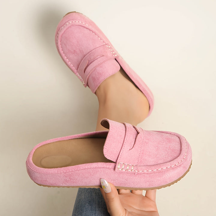 Sabot da donna con plateau, scarpe estive di qualità che uniscono comfort ed eleganza.