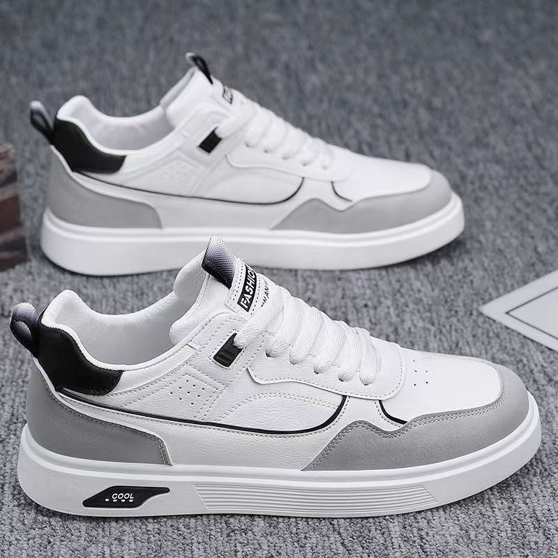 Calzature uomo basse, sneakers con lacci per un look casual e moda uomo confortevole.
