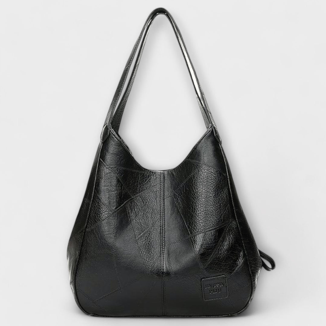 Borsa elegante da donna, aspetto vintage effetto pelle, ideale per un tocco retrò al tuo stile.