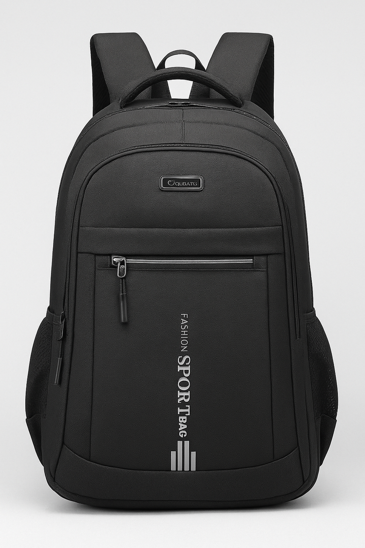 Zaino casual uomo multicolore, porta notebook 15.6", con USB e design antifurto per lavoro e università.