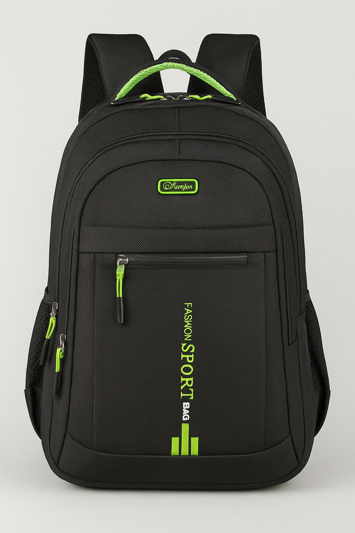 Zaino da lavoro professionale per uomo, 15.6" porta laptop, con porta USB e caratteristiche antifurto.