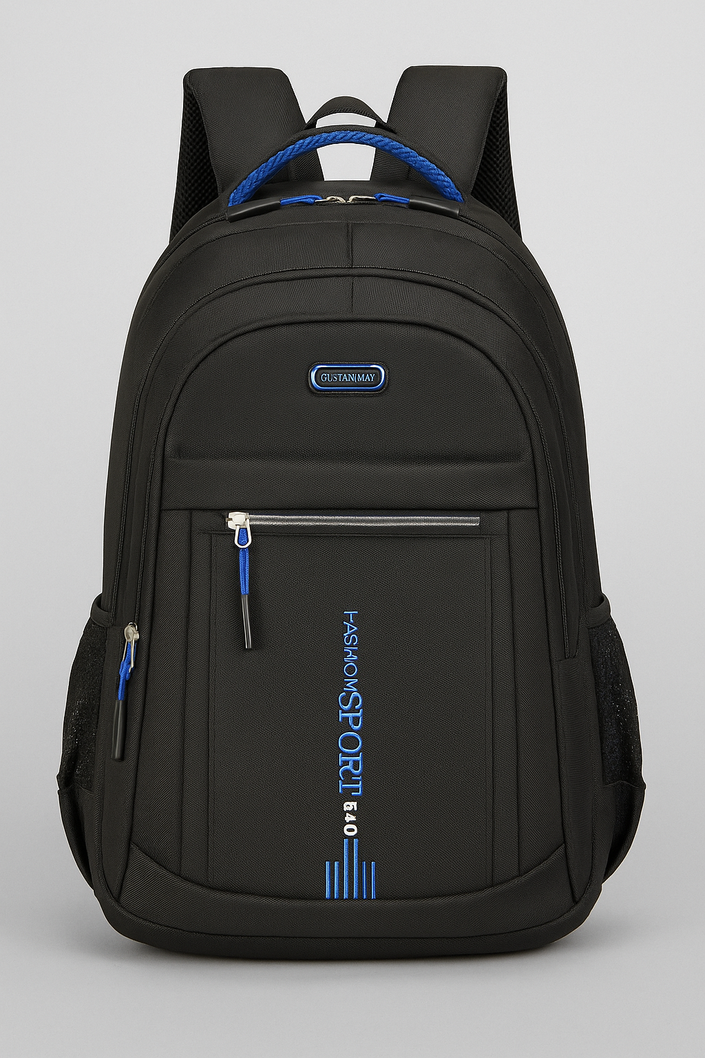 Borsa zaino da uomo per notebook 15.6", accessori viaggio. Dotato di porta USB e funzione antifurto.
