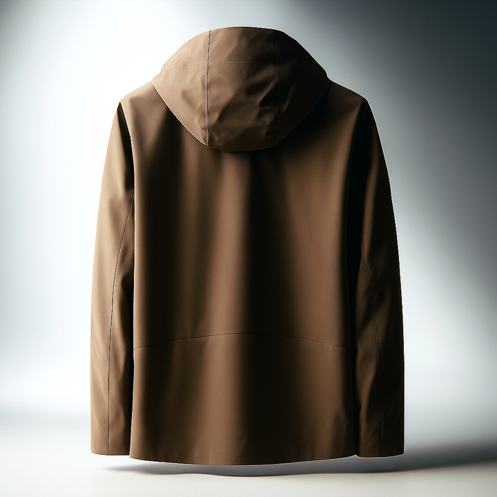 Outerwear uomo invernale con cappuccio, giacca protettiva e calda per affrontare il freddo.