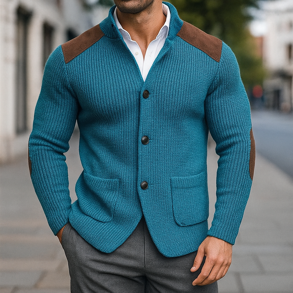 Blazer uomo invernale per un look professionale. Giacca elegante e comoda, adatta per stile business.