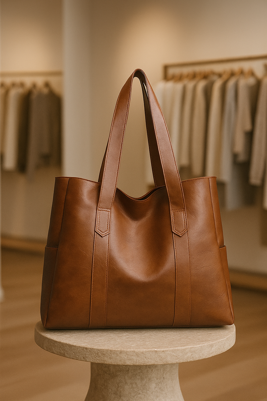 Borsa tote classica donna in pelle nera, stile elegante e versatile per ogni giorno.