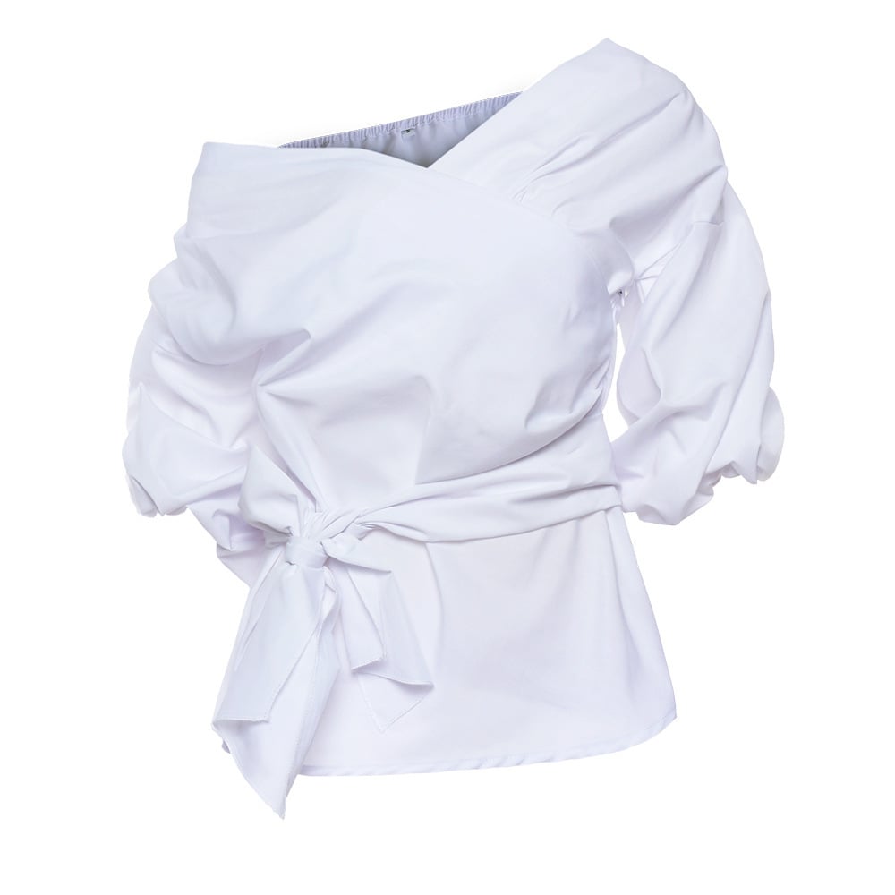 Camicetta donna versatile, ideale per un look elegante o casual, adatta a ufficio e tempo libero.