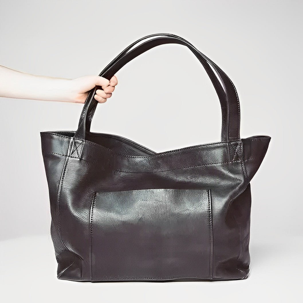 Borsa donna in vera pelle retrò, stile vintage e qualità premium, borsa a tracolla elegante e resistente.
